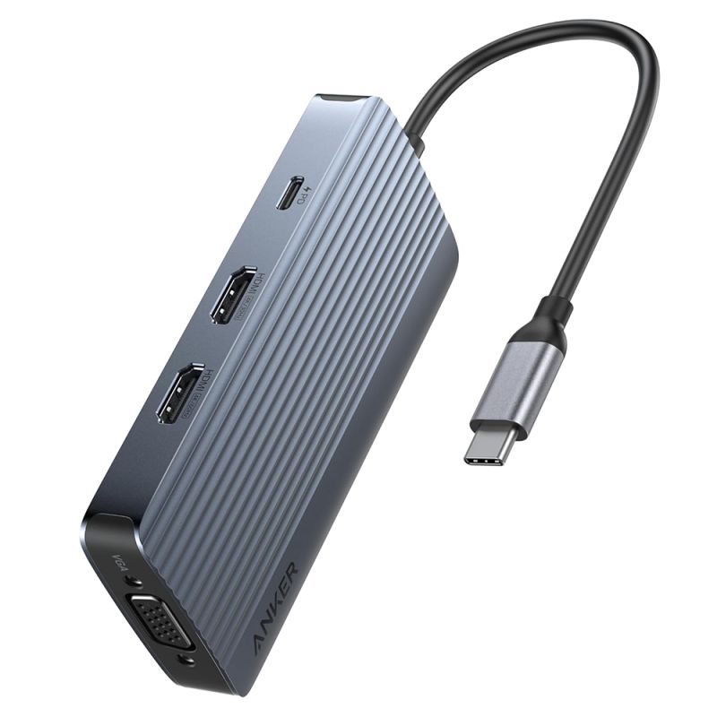 Docking Station 4x USB, 5Gbps - Anker (A83790A2) - Gray