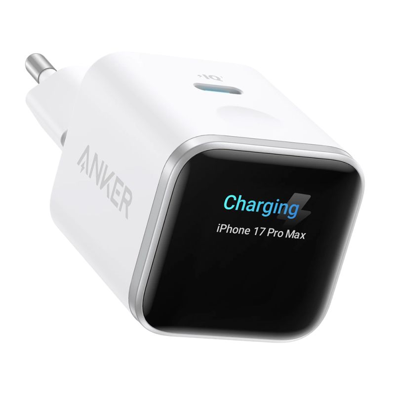 Incarcator Priza, GaN, Fast Charge, 45W, EU - Anker Nano (A121DG21) - White