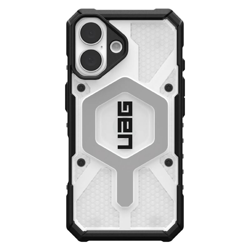 Husa pentru iPhone 17 - UAG Pathfinder Clear MagSafe - Ice / Silver