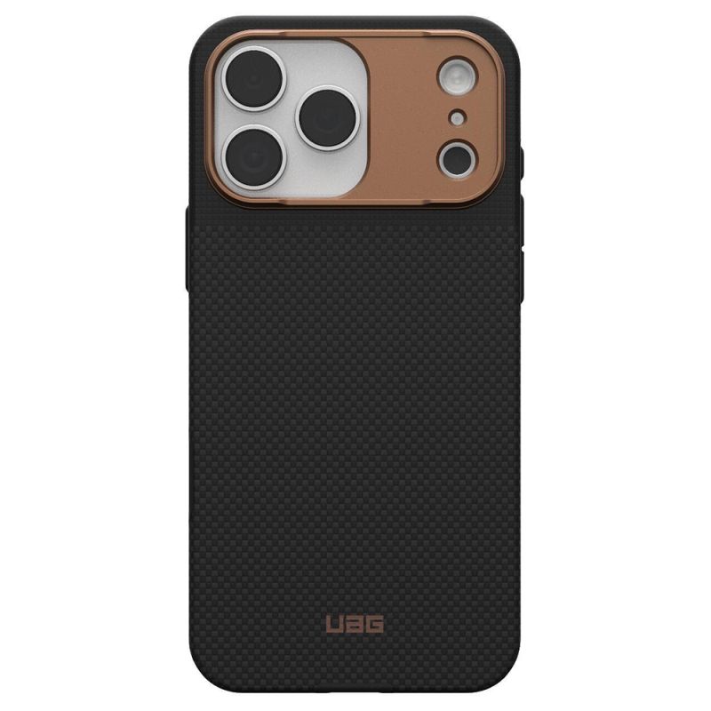 Husa pentru iPhone 17 Pro Max - UAG Fibr Armr MagSafe - Graphite / Bronze