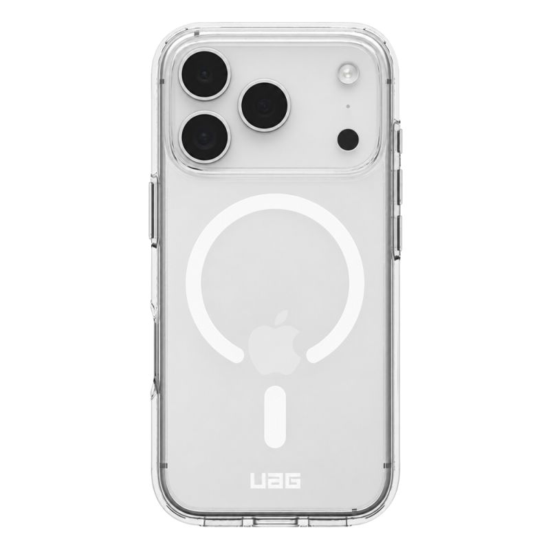Husa pentru iPhone 18 Pro Max / iPhone 17 Pro Max - UAG Scout Clear MagSafe - Ice White