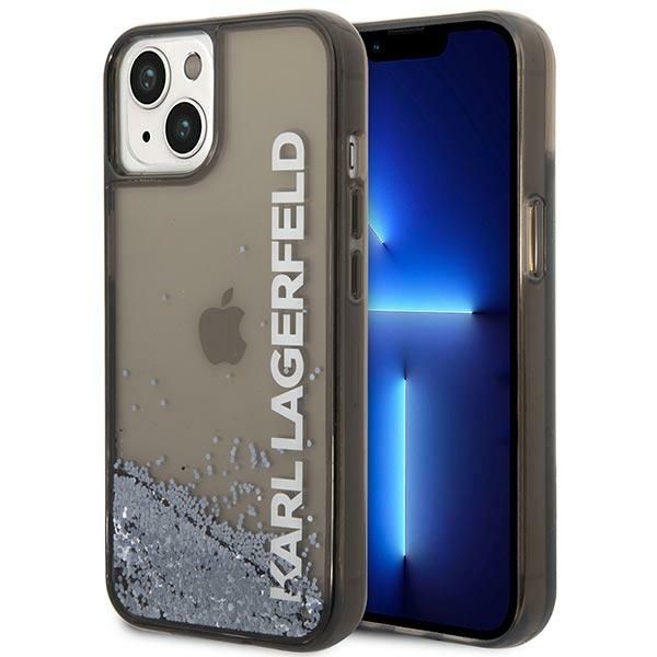 Husa pentru iPhone 14 Plus - Karl Lagerfeld Hardcase Liquid Glitter (KLHCP14MLCKVK) - Elong