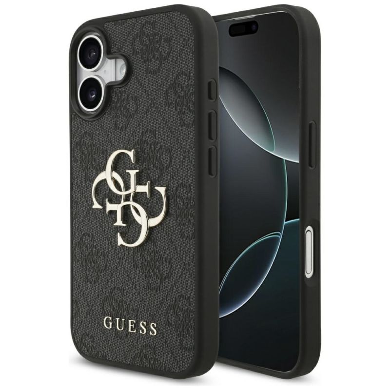 Husa pentru iPhone 17 - Guess Hardcase 4G Big Logo (GUHCP17S4GMGGR) - Black