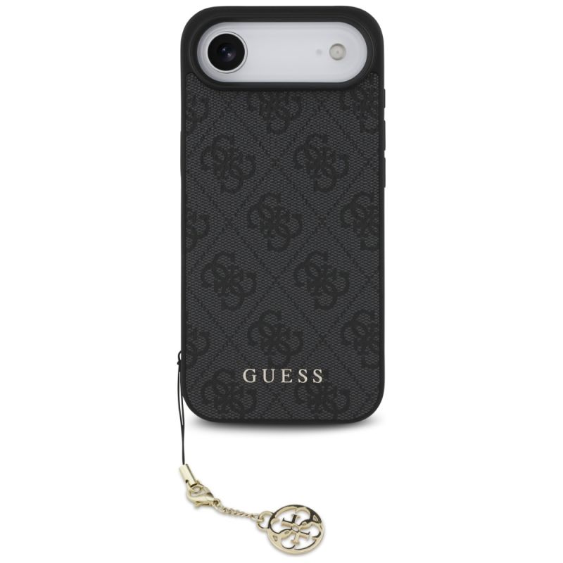 Husa pentru iPhone 17 Air - Guess Hardcase 4G Charm Cradle MagSafe (GUHMP17MGF4GCK) - Black