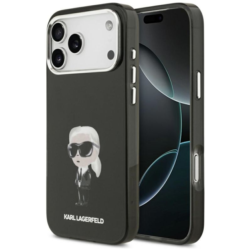 Husa pentru iPhone 17 Pro Max - Karl Lagerfeld IML Aquarelle MagSafe (KLHMP17XHMKIAQOK) - Karl Ikonik