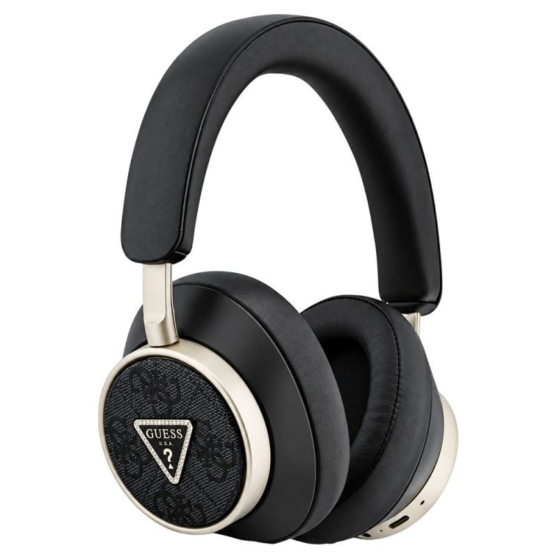 Casti Over-ear, BT, ENC - Guess 4G Triangle Logo (GUBHC15P4MRCTK) - Black