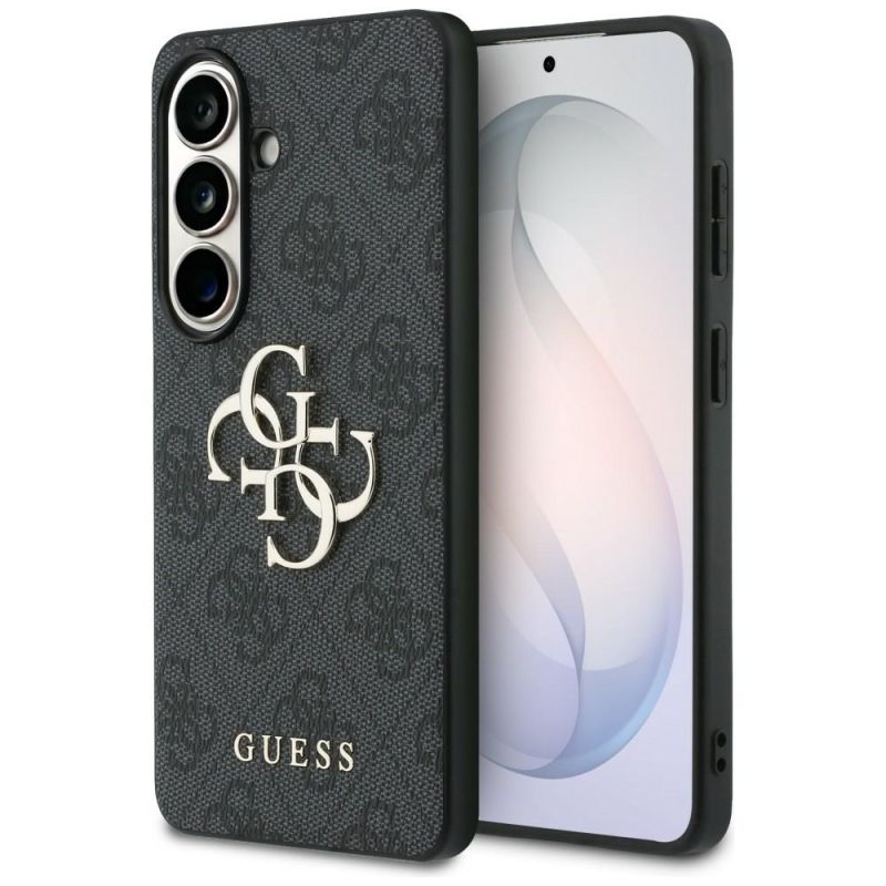 Husa pentru Samsung Galaxy S26 Plus - Guess Hardcase 4G Big Metal Logo (GUHCS26M4GMGGR) - Black