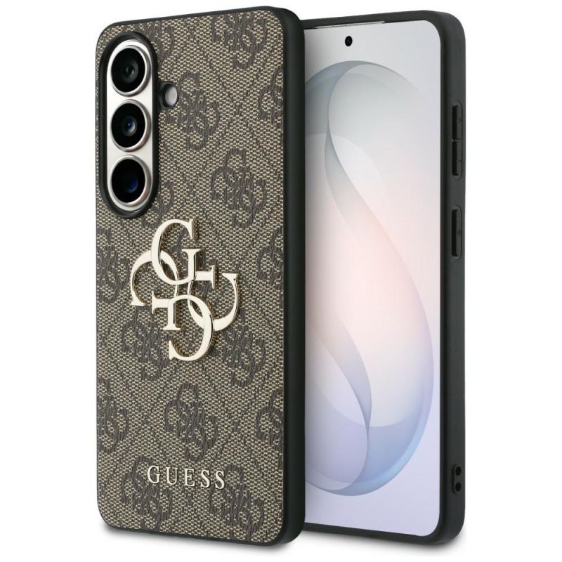 Husa pentru Samsung Galaxy S26 Plus - Guess Hardcase 4G Big Metal Logo (GUHCS26M4GMGBR) - Brown