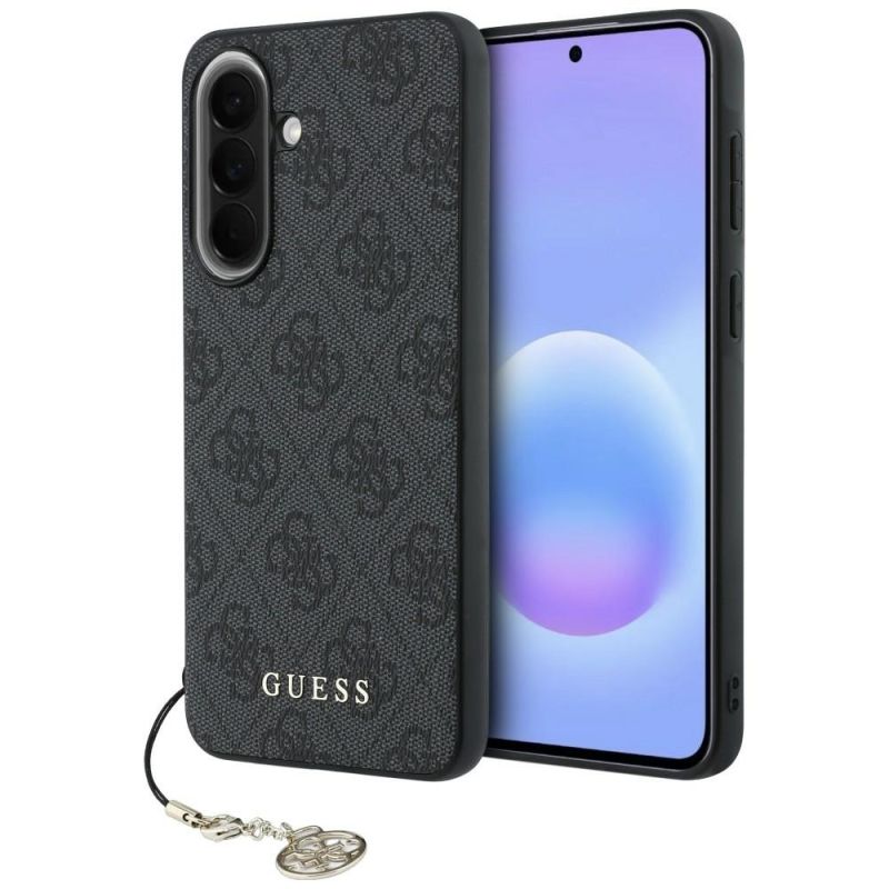 Husa pentru Samsung Galaxy A37 5G - Guess Hardcase 4G Classic Logo Charm (GUHCSA37GF4GGR) - Black