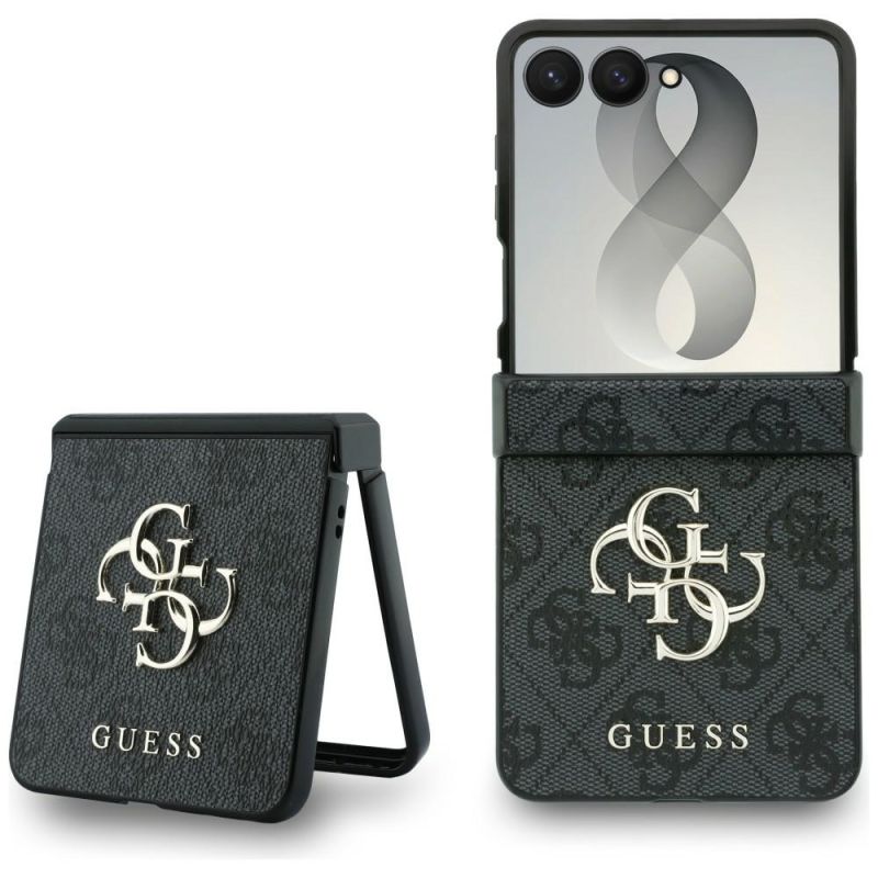 Husa pentru Samsung Galaxy Z Flip8 - Guess Hardcase 4G Big Logo (GUHCZF84GMGGR) - Black