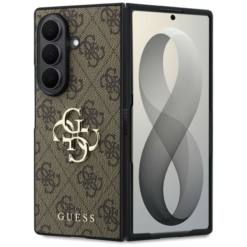 Husa pentru Samsung Galaxy Z Fold8 Ultra - Guess Hardcase 4G Big Logo (GUHCZFD84GMGBR) - Brown
