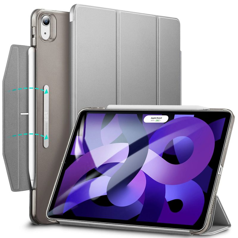 Husa pentru iPad Air 4 (2020) / Air 5 (2022) / Air 11 (2024) / Air 11 (2025) / Air 11 (2026) - ESR Ascend Trifold - Grey