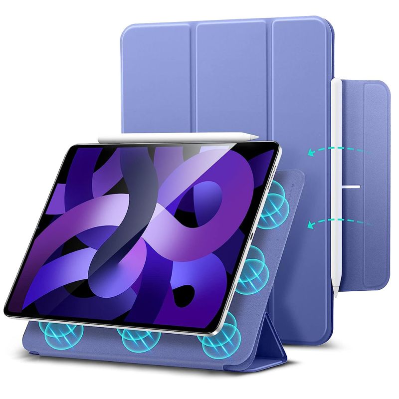 Husa pentru iPad Pro 11 2018 / Air 4 / 5 / 11 (2020/2022/2024) - ESR Rebound Magnetic - Lavender