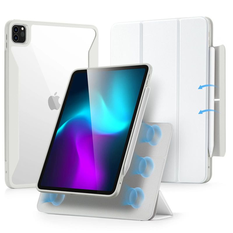 Husa pentru iPad Pro 11 (2024) / iPad Pro 11 (2025) - ESR Rebound Hybrid - White