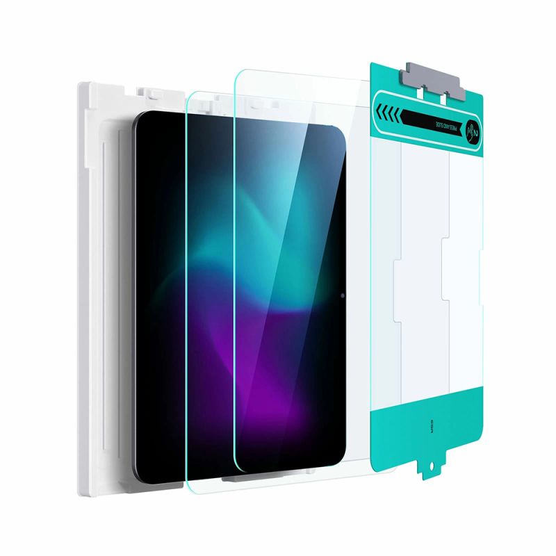 Folie pentru iPad Pro 13 (2024) / iPad Pro 13 (2025) (set 2) - ESR Tempered Glass 9H - Clear