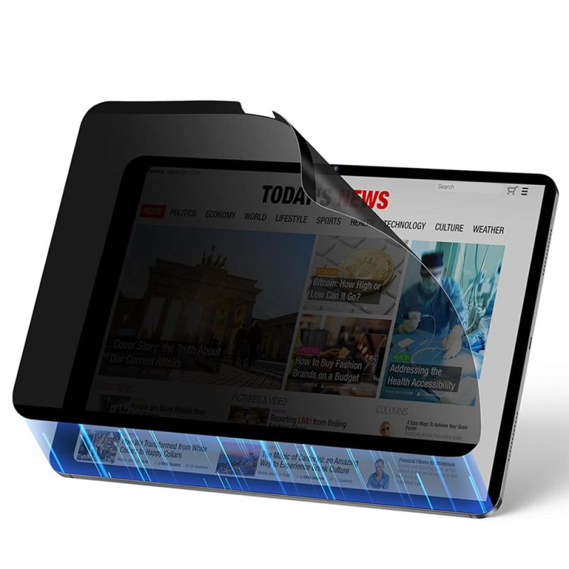 Folie pentru iPad Pro 13 (2024) / iPad Pro 13 (2025) - ESR Magnetic Privacy Screen Protector - Black