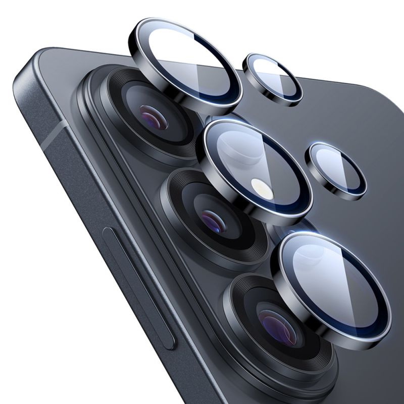 Folie Camera pentru Samsung Galaxy S25 Ultra - ESR Armorite Camera Lens Protectors - Black