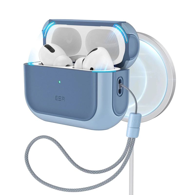 Husa pentru Apple AirPods Pro 3 - ESR Orbit Hybrid HaloLock - Powder Blue