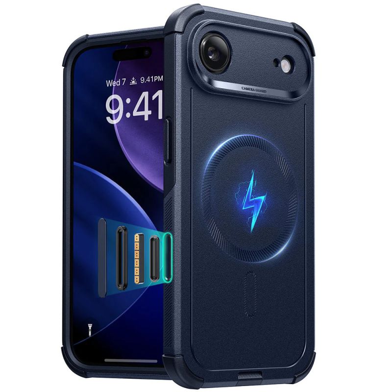 Husa pentru iPhone 17 Air - ESR Cyber Halolock - Blue