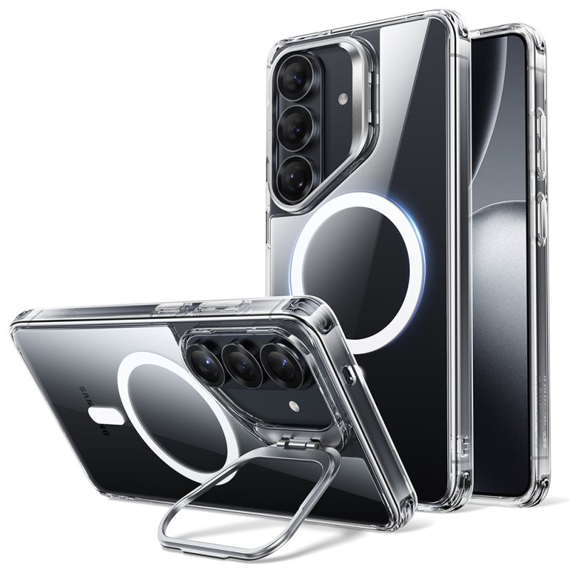 Husa pentru Samsung Galaxy S26 - ESR Classic Hybrid HaloLock Kickstand - Clear
