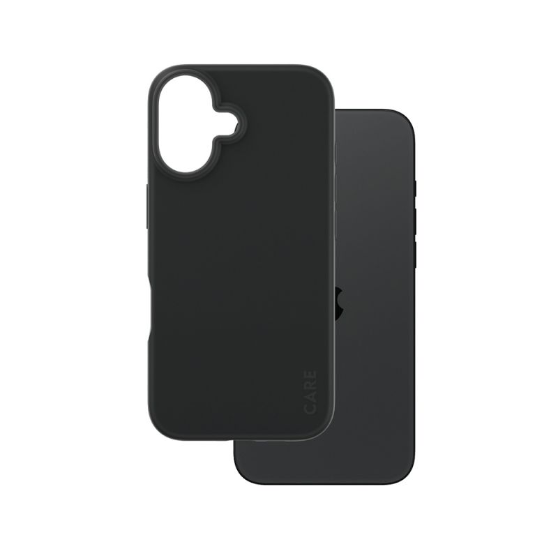 Husa pentru iPhone 16 - PanzerGlass® CARE Fashionable - Black