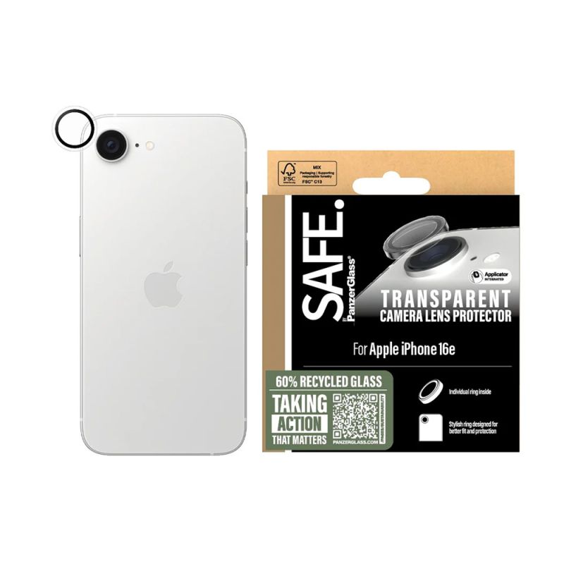Folie Camera pentru iPhone 16e / iPhone 17e - SAFE. by PanzerGlass® - Clear