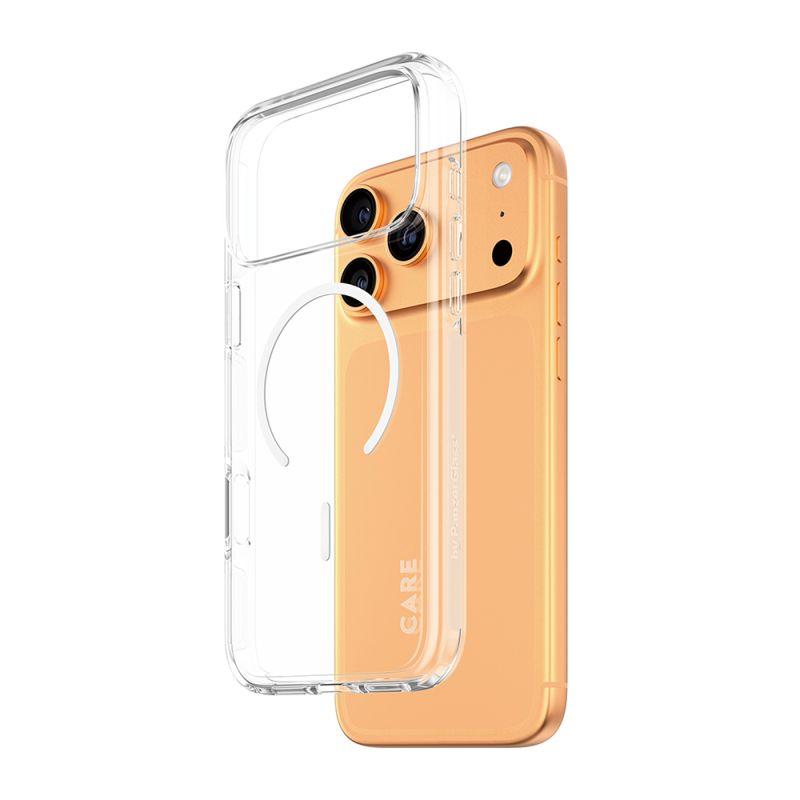 Husa pentru iPhone 17 Pro - PanzerGlass® CARE Flagship Urban Explorer White MagSafe - Clear