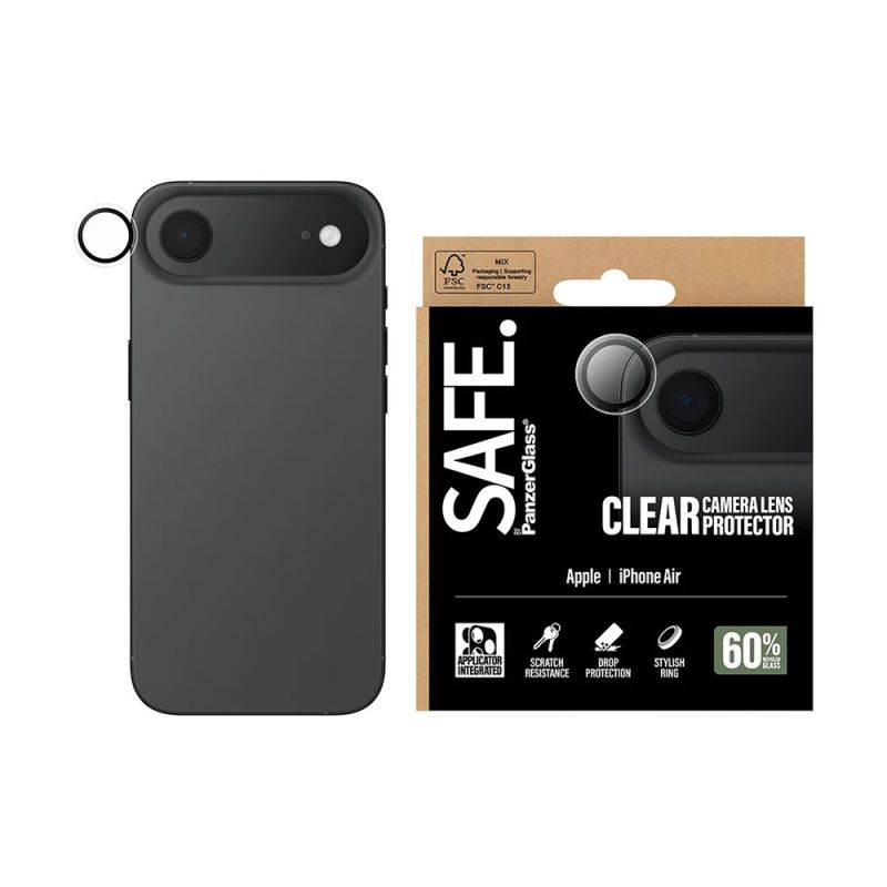 Folie Camera pentru iPhone 17 Air - SAFE. by PanzerGlass® - Clear