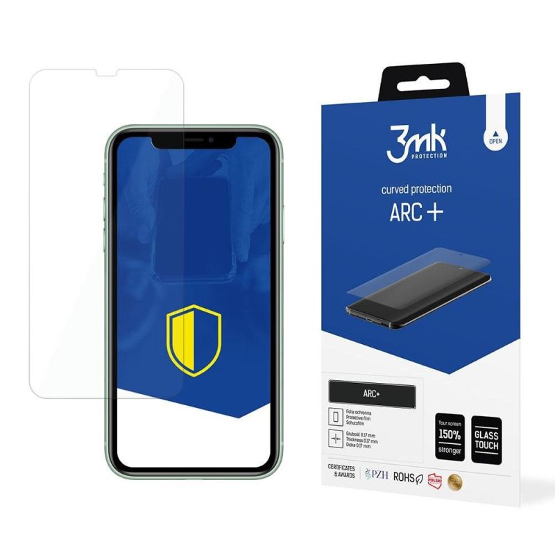 Folie pentru iPhone 11 - 3mk ARC+ Protective Film - Clear