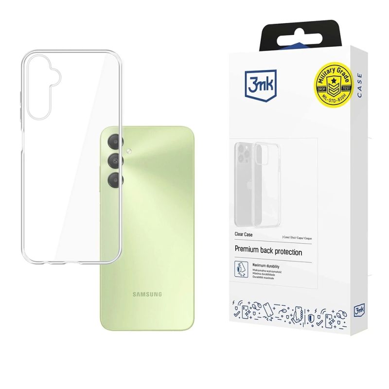 Husa pentru Samsung Galaxy A05s - 3mk Clear Case - Transparent