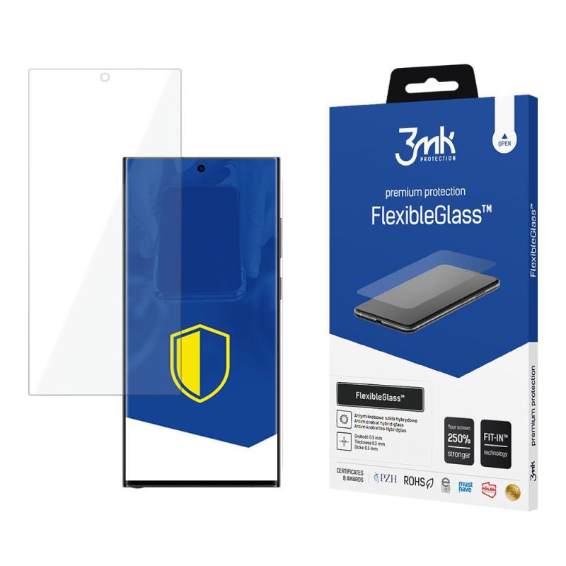 Folie pentru Samsung Galaxy S24 Ultra - 3mk FlexibleGlass - Clear