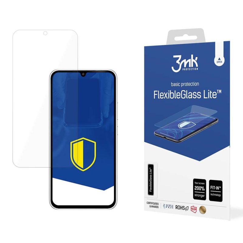 Folie pentru Samsung Galaxy A35 5G / A55 5G - 3mk FlexibleGlass Lite - Clear