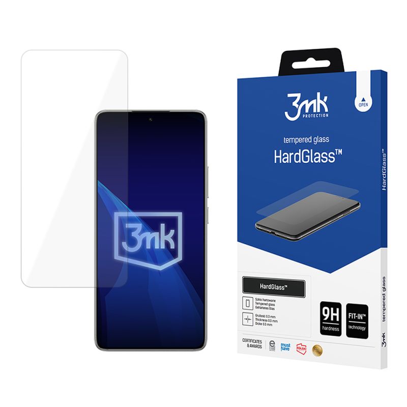 Folie pentru Xiaomi 14T / 14T Pro - 3mk HardGlass Tempered Screen Protector - Clear