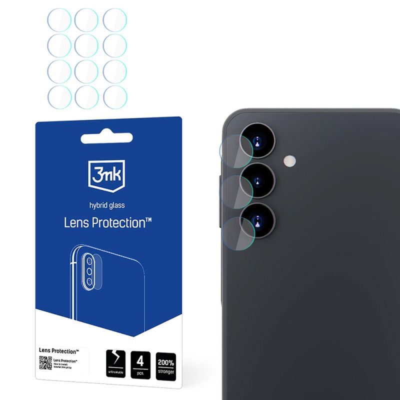 Folie pentru Samsung Galaxy A16 4G / A16 5G (set 4) - 3mk Lens Protection - Clear