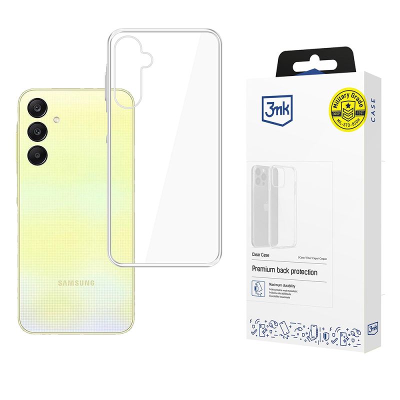 Husa pentru Samsung Galaxy A26 5G - 3mk Clear Case - Transparent