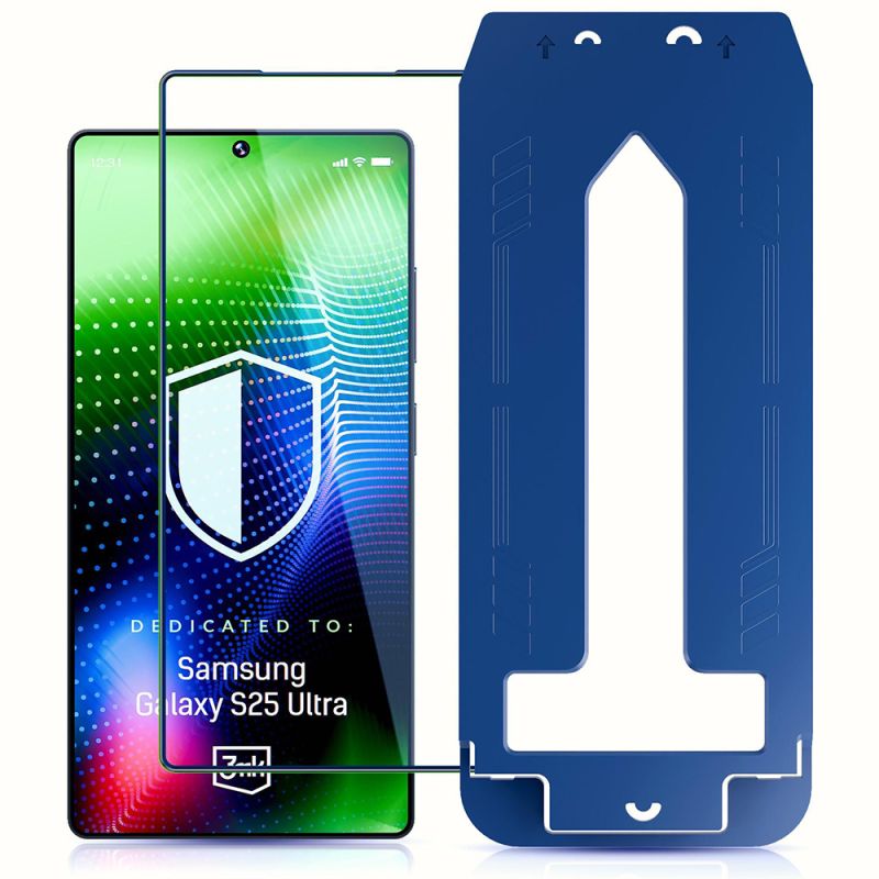 Folie pentru Samsung Galaxy S25 Ultra - 3mk Hardy Ultra Glass - Black
