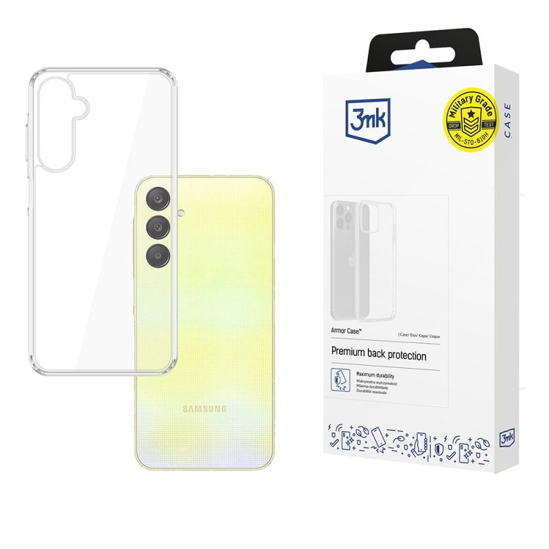 Husa pentru Samsung Galaxy A26 5G - 3mk Armor Case - Transparent