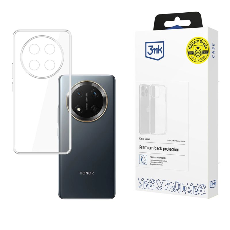 Husa pentru Honor Magic7 Lite / X9c - 3mk Clear Case - Transparent