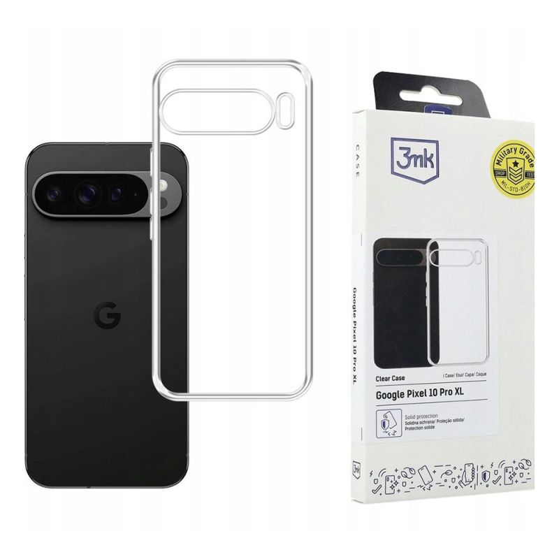 Husa pentru Google Pixel 10 Pro XL - 3mk Clear Case - Transparent
