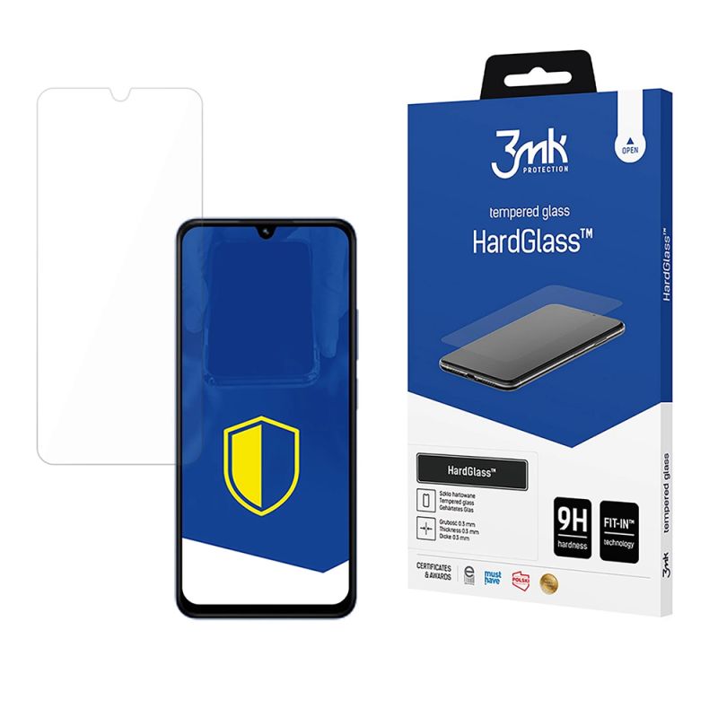 Folie pentru Xiaomi Redmi 14C / Poco C75 / Xiaomi Redmi A5 4G (Regional) - 3mk HardGlass Tempered Screen Protector - Clear