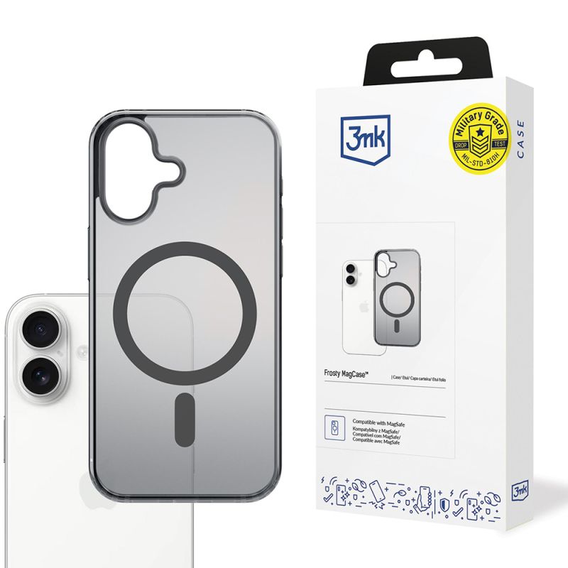Husa pentru iPhone 17 - 3mk Frosty MagCase - Gray