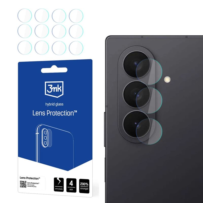 Folie pentru Samsung Galaxy Z Fold7 (set 4) - 3mk Lens Protection - Clear