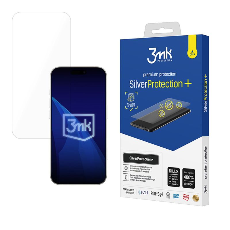 Folie pentru iPhone 18 Pro Max / iPhone 17 Pro Max - 3mk SilverProtection+ - Clear