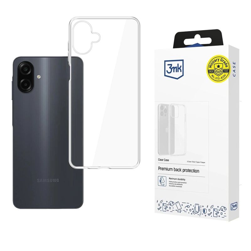 Husa pentru Samsung Galaxy A07 4G - 3mk Clear Case - Transparent