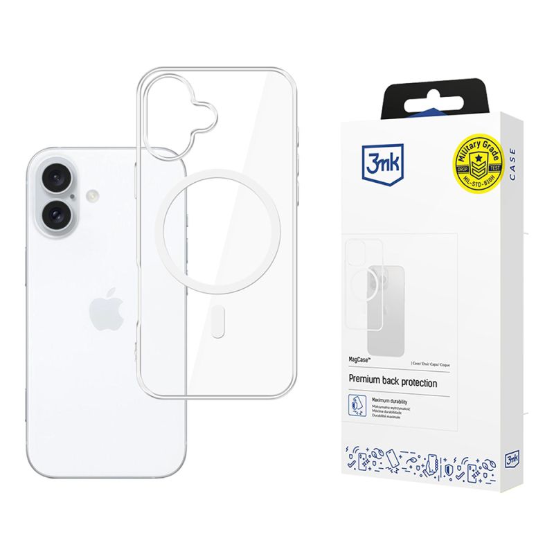 Husa pentru iPhone 17 - 3mk MagCase - Transparent