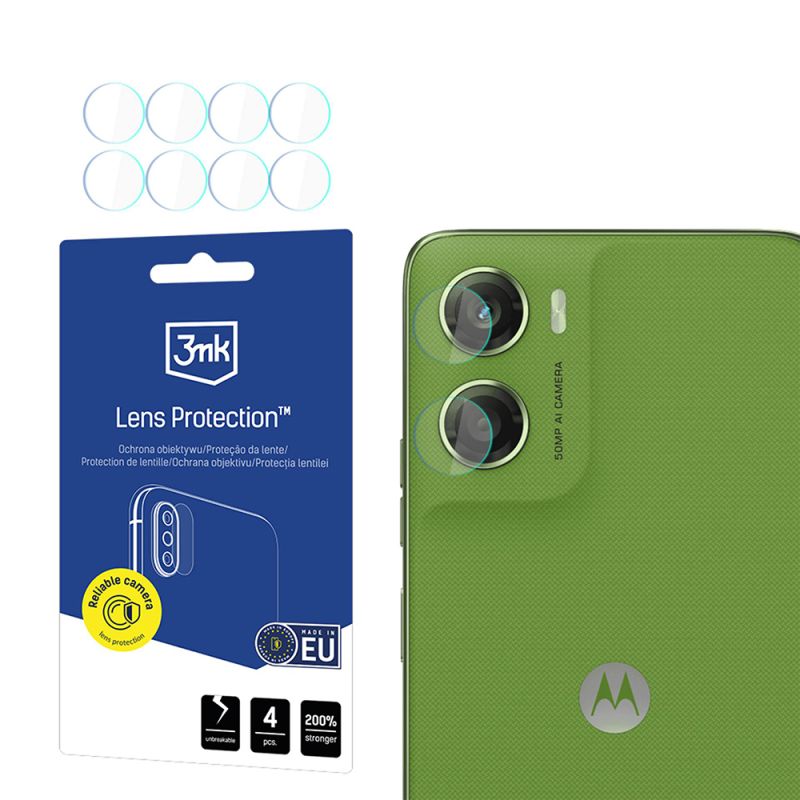 Folie pentru Motorola Moto G06 / Moto G06 Power (set 4) - 3mk Lens Protection - Clear