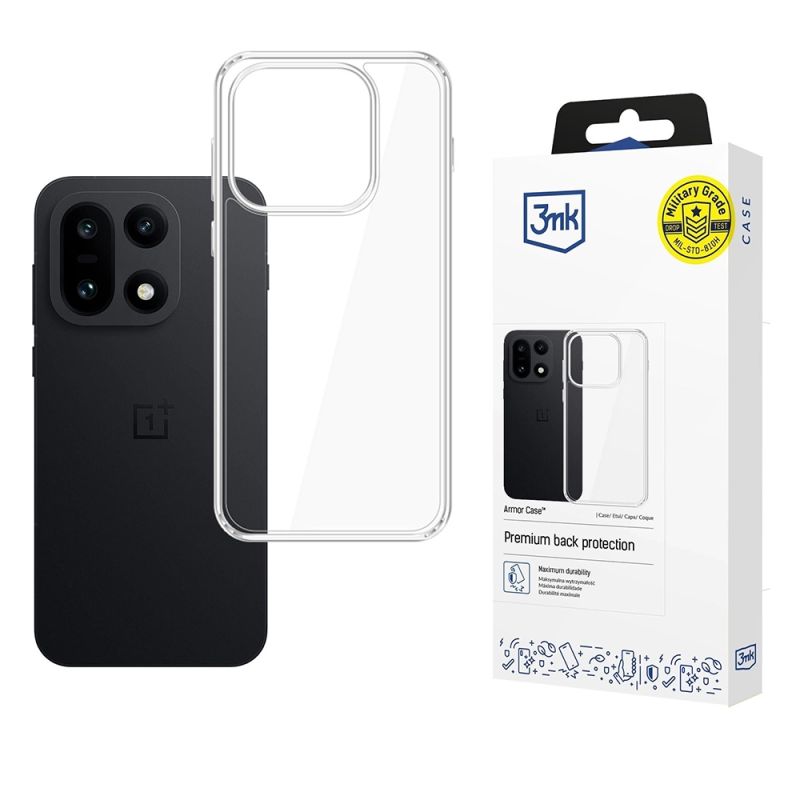 Husa pentru OnePlus 15 - 3mk Armor Case - Transparent
