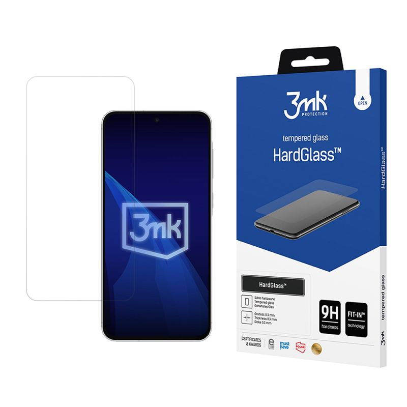 Folie pentru Samsung Galaxy A57 5G - 3mk HardGlass Screen Protector - Clear