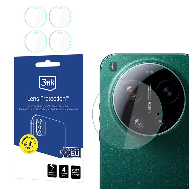 Folie pentru Xiaomi 17 Ultra (set 4) - 3mk Lens Protection - Clear