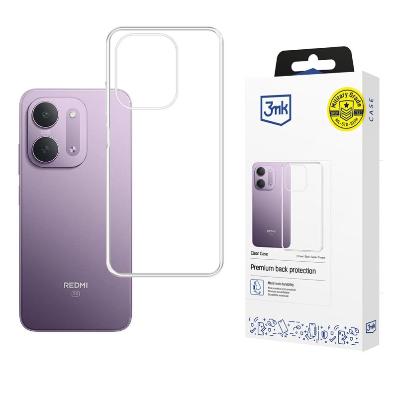 Husa pentru Xiaomi Redmi 17C 5G - 3mk Clear Case - Transparent